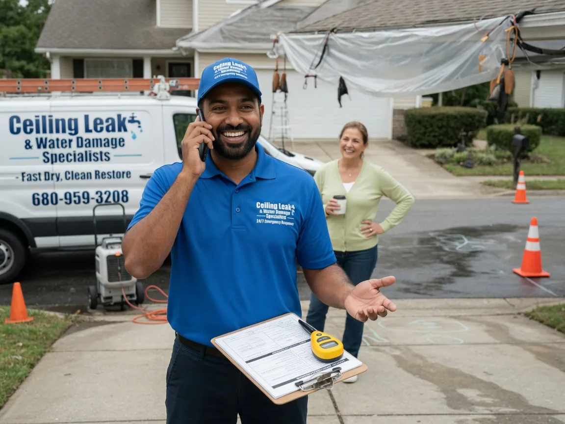 Ceiling Leak Cleanup Aberdeen, SD FAQs